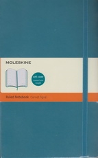 Moleskine Ruled Notebook - turquoise