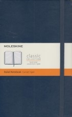 Moleskine Ruled Notebook (dark blue)