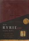 Ryrie Study Bible - ESV  (burgundy, soft touch, red letter)