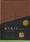 Ryrie Study Bible - NAS (red letter, brown, soft touch)