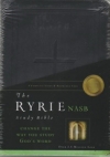 Ryrie Study Bible - NAS (red letter, black, soft touch)