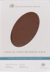 (ESV) - Verse-by-Verse Reference Bible (TruTone, brown/saddle, timeless design, 