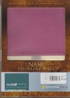 Thinline Bible - NAS (Italian duo-tone, orchid/buttercreme, imitation leather)