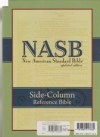 NASB - Side Column Reference Bible (black, bonded leather)