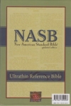 Ultrathin Reference Bible - NAS (burgundy, bonded leather)