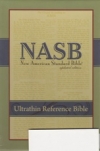 Ultrathin Reference Bible - NAS (black, genuine leather)