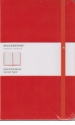 Moleskine Ruled Notebook - red